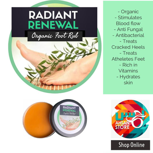 Radiant Renewal Organic Foot Rub