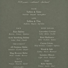 Collection image for: TALLOW PRODUCTS BY HALO