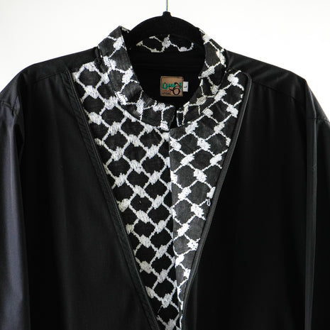 Ahsan Keffiyeh Thobe Flap Design