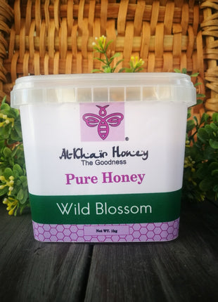 Al Khair Honey - Wild Blossom 1kg Tub