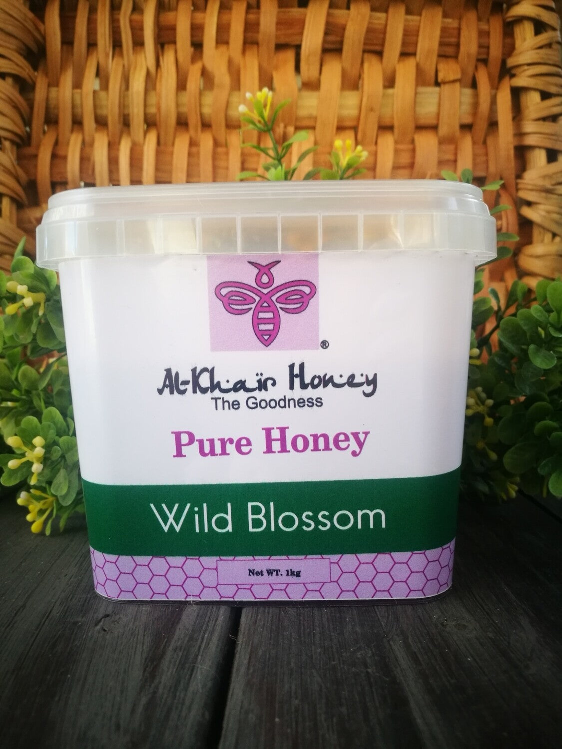 Al Khair Honey - Wild Blossom 1kg Tub