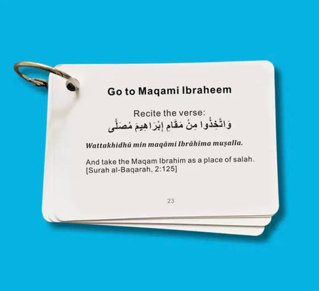 Umrah Guide Cards