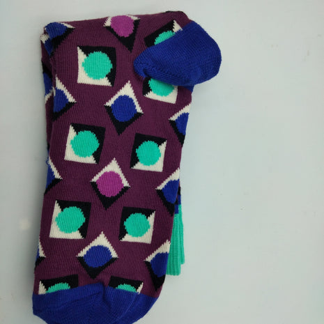 Happy Socks With Diamonds