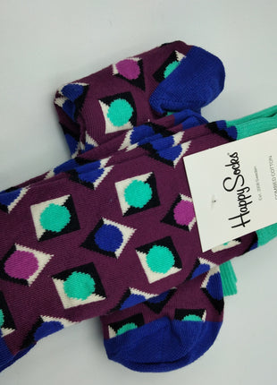 Happy Socks With Diamonds