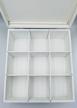 Partition Wooden Storage Box