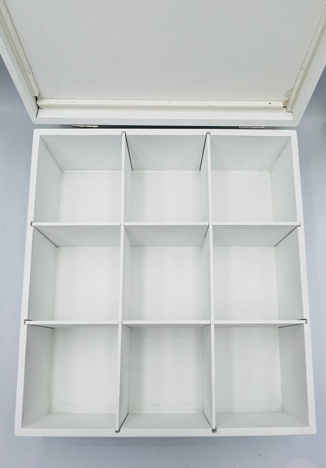 Partition Wooden Storage Box