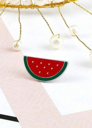 Watermelon Brooch