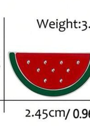 Watermelon Brooch