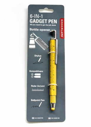 Kikkerland - 7-in-1 Multi-Tool Gadget Pen