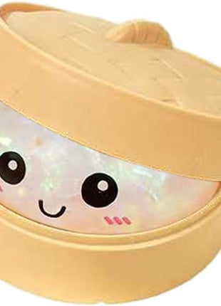 Rainbow Mystery Squishy Bun Glitter Edition