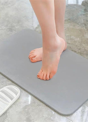 Diatomaceous Earth Absorbent Bath Mat