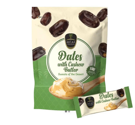 Dates With Cashew Butter Filling