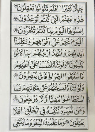 Surah Yaseen A5 Size