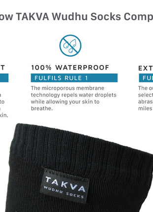 Wudhu Socks - Ultra Thin