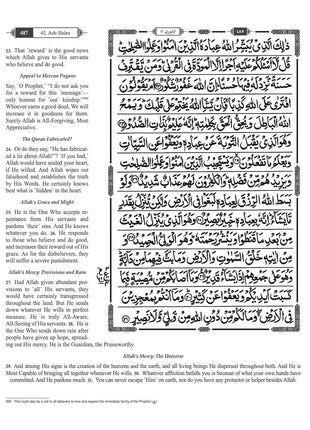 THE CLEAR QURAN – with Arabic Text, Majeedi (Indo-Pak) Script 13 Lines – Hifz Edition | Hardcover