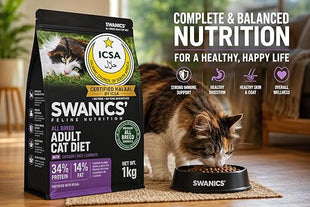 Swanics Halaal Cat Food 1KG