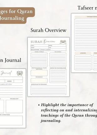 My Quran Tracker and Journal