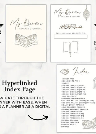 My Quran Tracker and Journal
