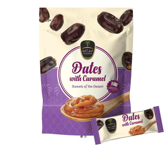 Dates With Caramel Filling