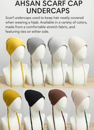 Ahsan Scarf Cap Undercap