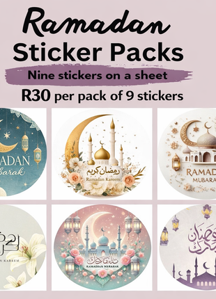 Ramadaan Mubarak Stickers