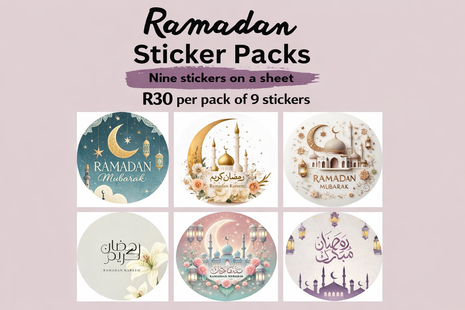 Ramadaan Mubarak Stickers