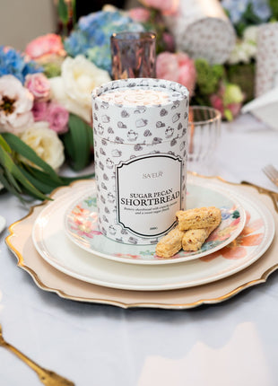 Saveur Sugar Pecan Shortbread