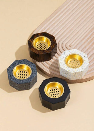 Minuature Oud Burner - Octagonal Design