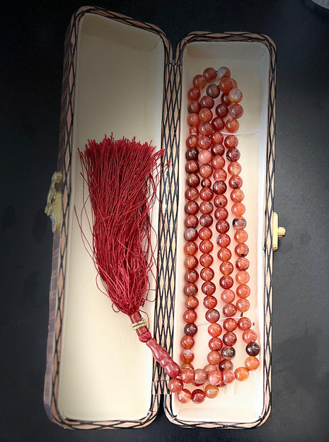 Yemeni Aqeek Stone Tasbeeh