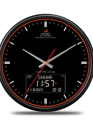 AL-FATIHA Azan Wall Clock