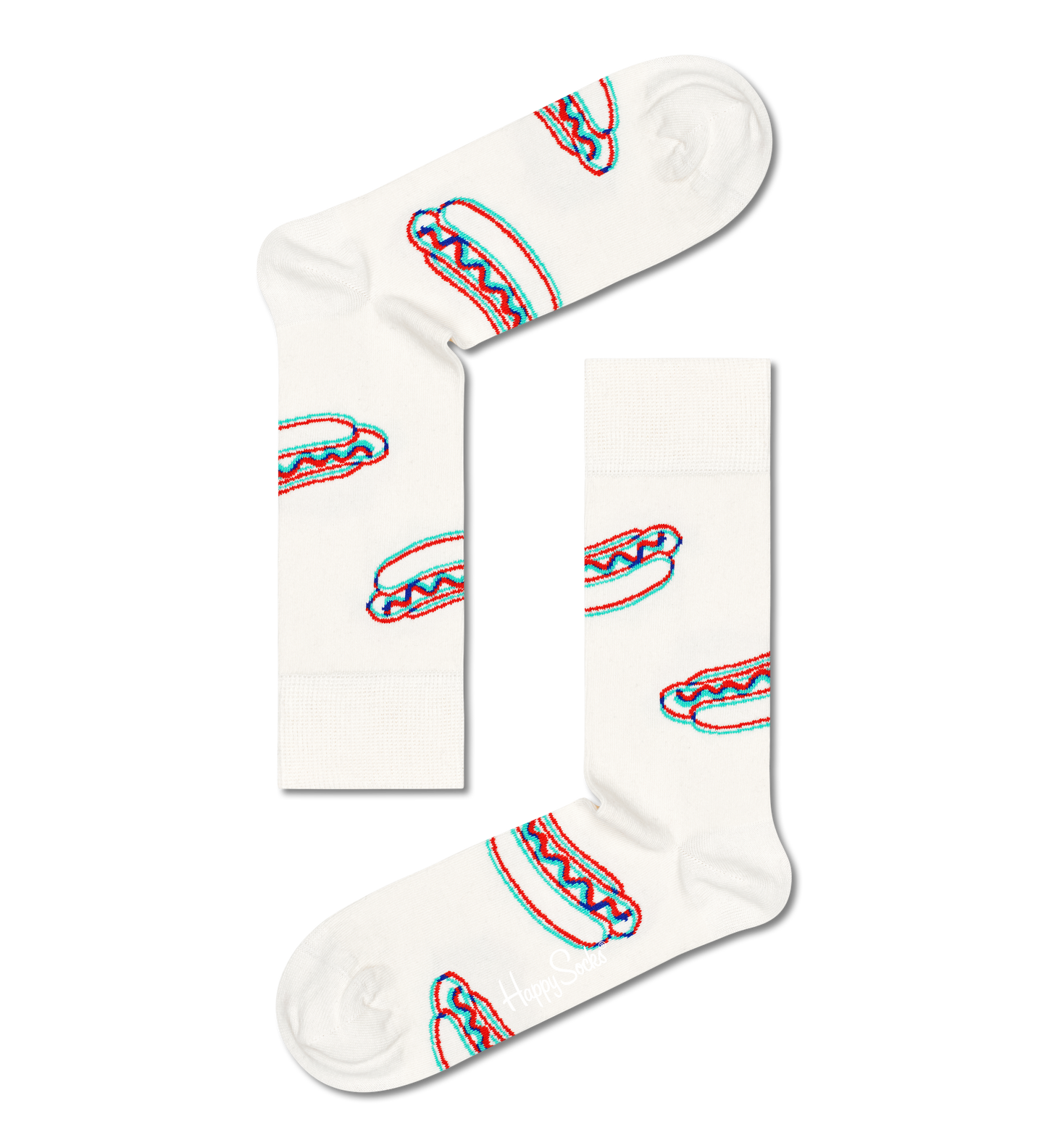 Hot Dog Sock Adult Sock Size (41-46)