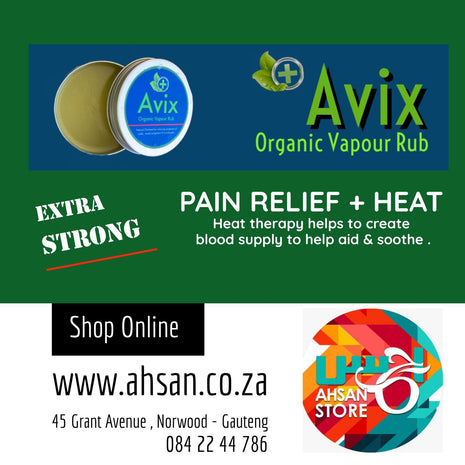 Avix Organic Vapour Rub 15G