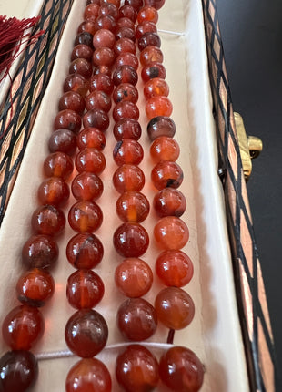 Yemeni Aqeek Stone Tasbeeh