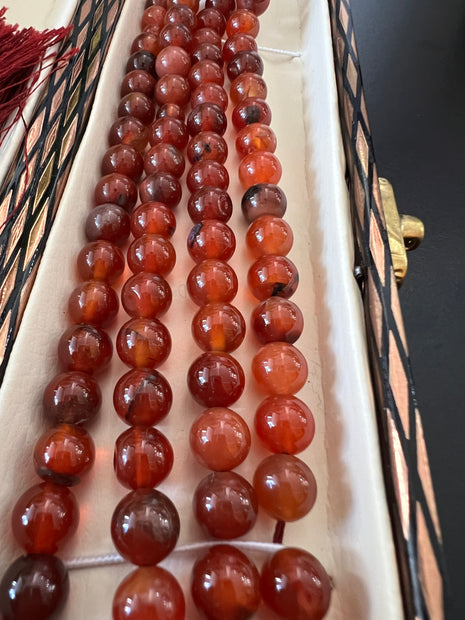 Yemeni Aqeek Stone Tasbeeh