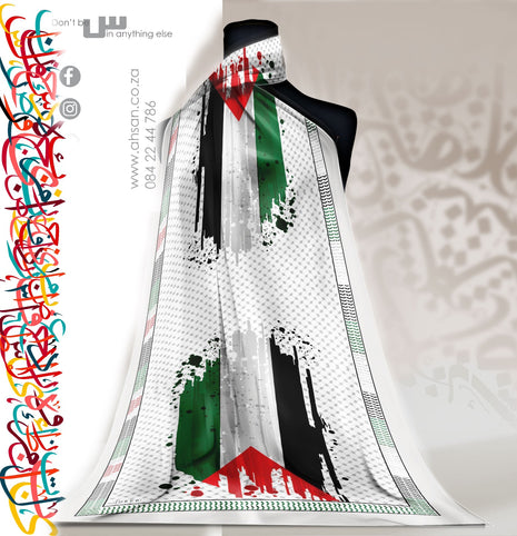 Palestine Chiffon scarves