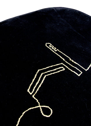 KABAH DRAWING - MADINA MADE 8MM 70X110 BLACK