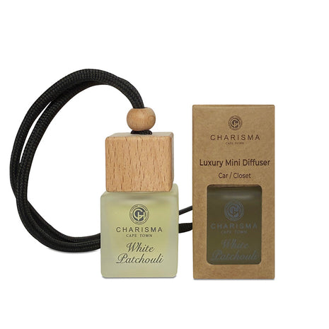 Charisma  Luxury Mini Diffuser – Car/Closet, White Patchouli – 10ml