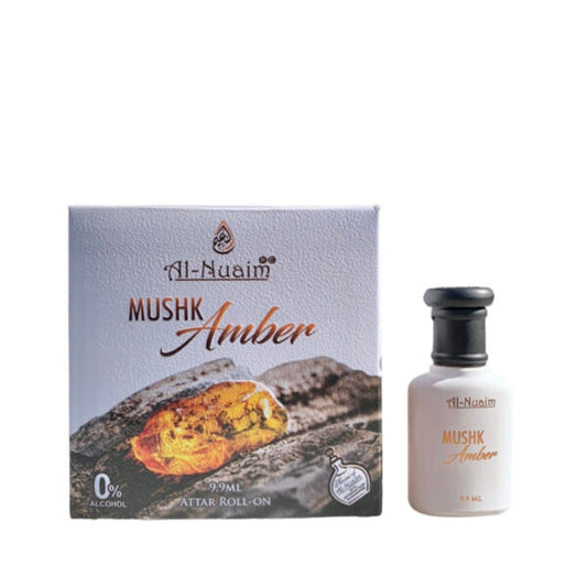 Al-Nuaim Mushk Amber Oil Parfum 9.9ml