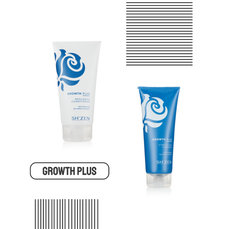 Sh'Zen - Growth Plus Shampoo and Conditioner Set