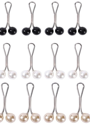 Scarf Clips x 12 Pcs ( 4 per colour)