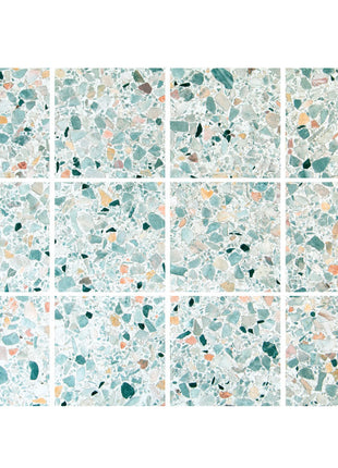 Terrazzo Aqua - Vinyl Wall Tiles