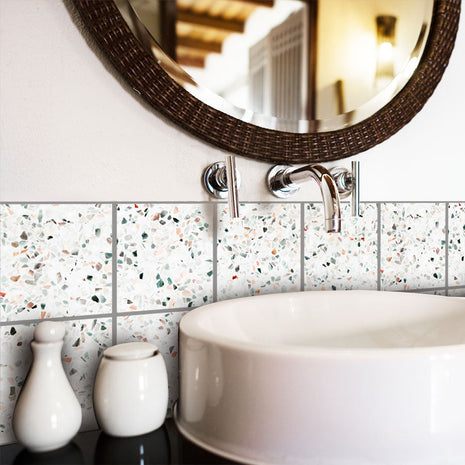 Terrazzo Earth - Vinyl Wall Tiles