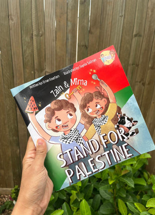 Zain and Mima Stand For Palestine by: Eman Kourtam