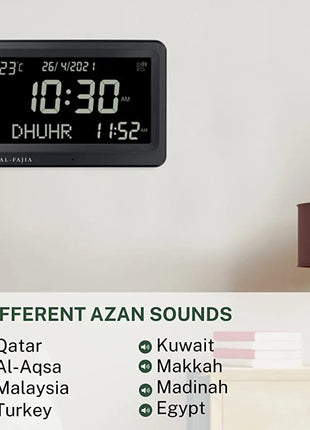 Azaan Clock Al Fajia