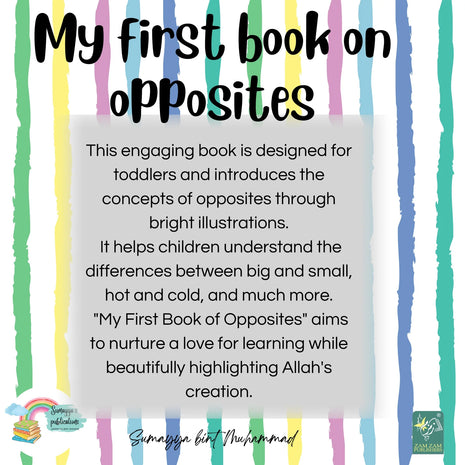 My First Book On Opposites