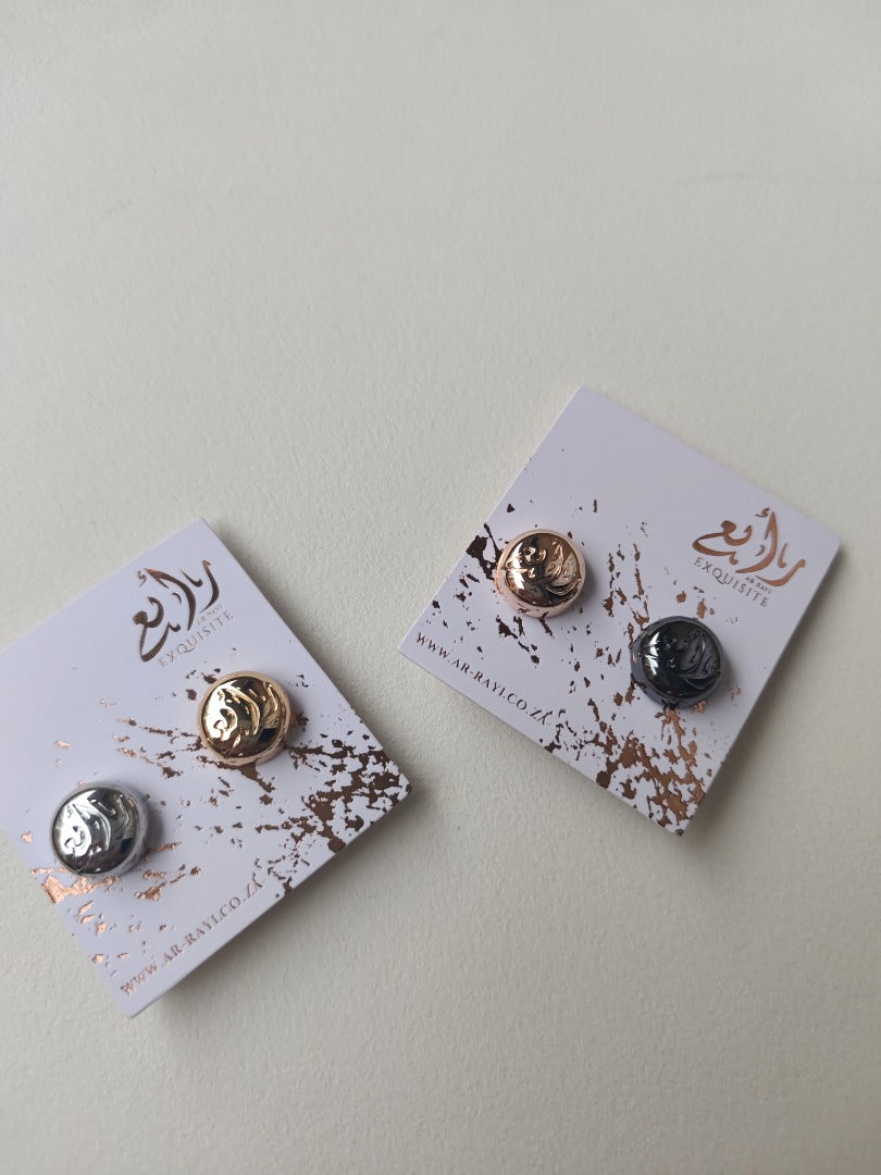 Magnetic Scarf Pins (Metallic Finish)