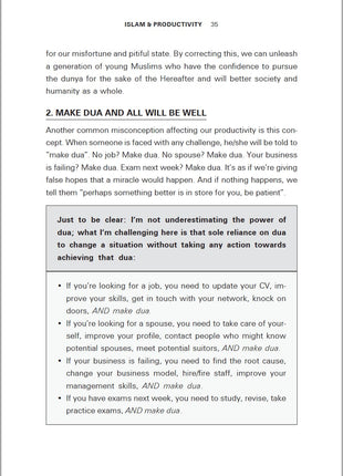 The Productive Muslim: Where Faith Meets Productivity