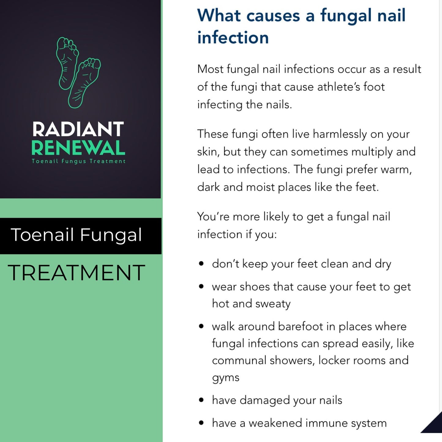Radiant Renewal Toenail Fungal Treatment