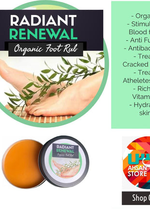 Radiant Renewal Organic Foot Rub