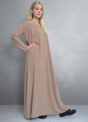 Ladies longsleeve abaya inner airflow